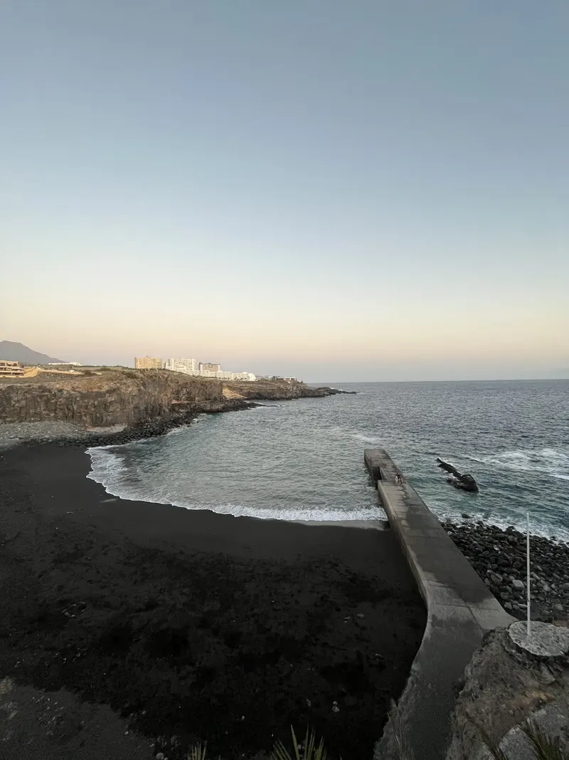 Baie à Tenerife, photo de voyage dans le livre